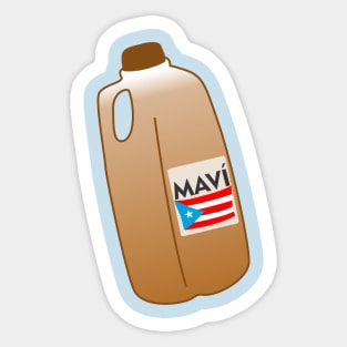 Mavi Puerto Rican Latino Food Tropical Drink Sticker